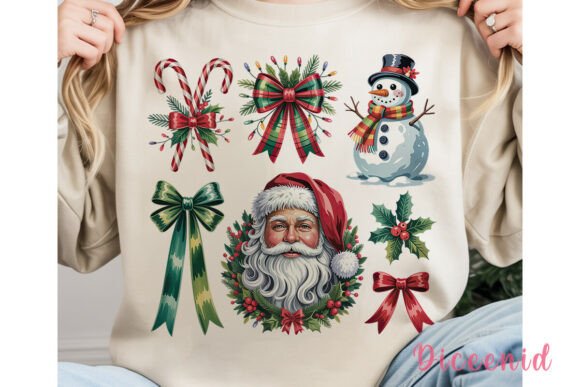 Christmas Holiday Bundle PNG Clipart: Editorial Illustrations