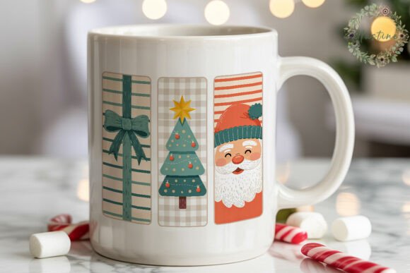 Christmas Holiday Stamps PNG Clipart & Illustrations