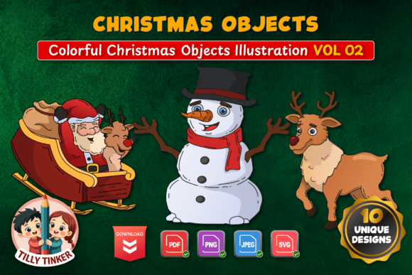 Christmas Objects Illustration Vol 02 Review