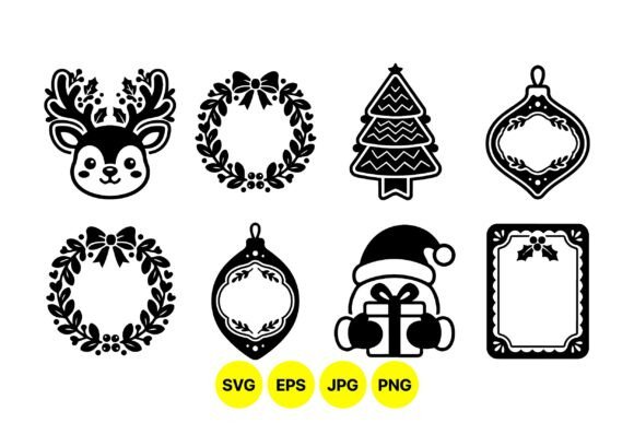 Cute Christmas Holiday SVG Icons Review