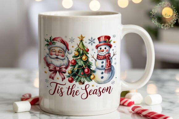 Festive Christmas Scene PNG Clipart for Illustrations
