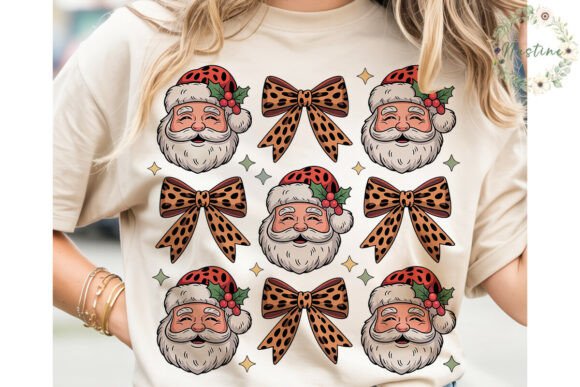 Leopard Santa Christmas PNG Clipart Review