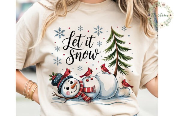 Let It Snow Christmas Sublimation Design Review