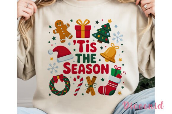 Reviewing Christmas Tis the Season PNG Clipart for Illustrations