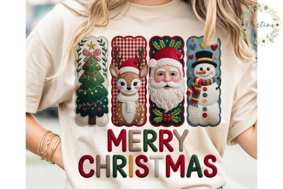Reviewing Cozy Christmas Character PNG Clipart for Embroidery