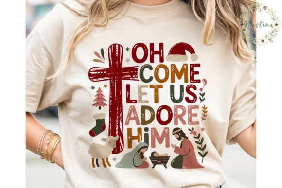 Rustic Christmas Adore Him PNG Clipart Review
