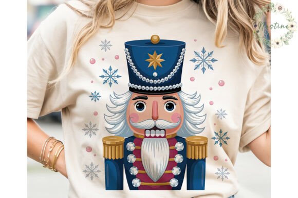 Sparkling Nutcracker Christmas PNG & Illustrations